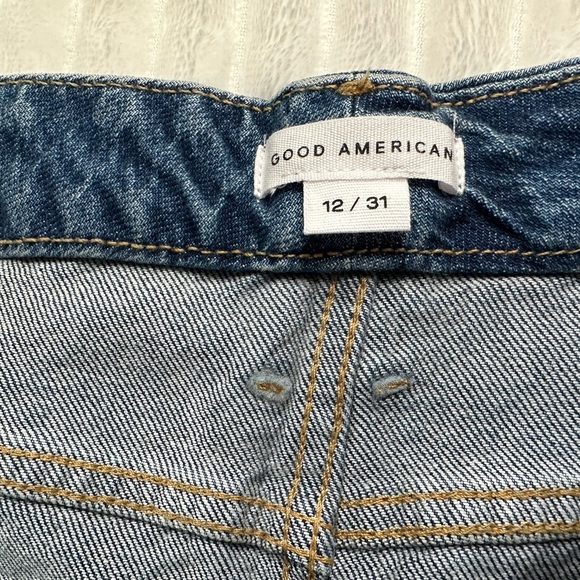 Good American Women’s Blue Jeans Good Classic Style Size 12/31 New With Tags - Picture 6 of 15